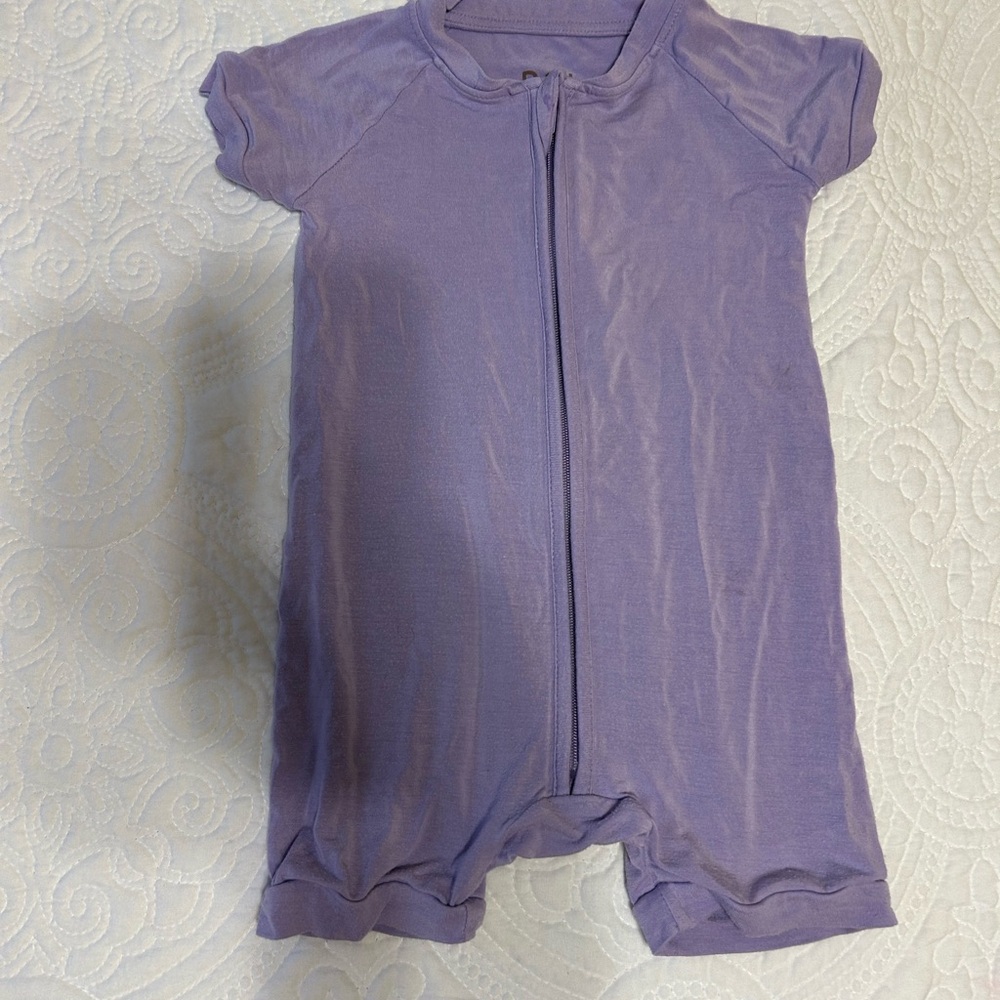 Little Sleepies Lavender Baby Outfit